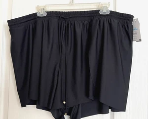 TIME and TRU NWT Black Swim Shorts Size 2X (20-22) - Picture 1 of 2