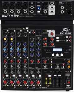 Peavey PV 10 BT Mixer with Bluetooth and Effects - Picture 1 of 8