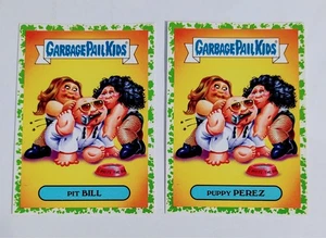 Garbage Pail Kids 2017 Battle of The Bands - Pit Bull, Puppy Perez Green - Bild 1 von 2