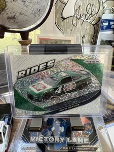 2022 Prizm Racing Kevin Harvick Rides White Sparkle #62 - Picture 1 of 2