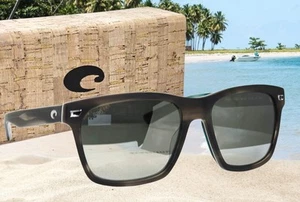 COSTA DEL MAR storm gray/silver mirror ARANSAS polarized 580G sunglasses NEW - Picture 1 of 11