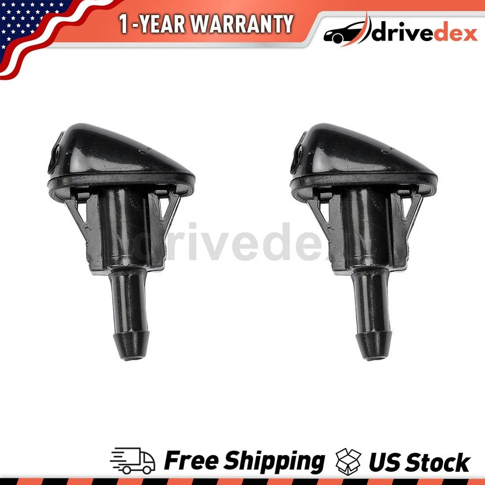 Par de bocal de lavadora de para-brisa Dorman - AJUDA compatível com 2006 2007 2008 Hyundai Sonata - Imagem 1 de 4