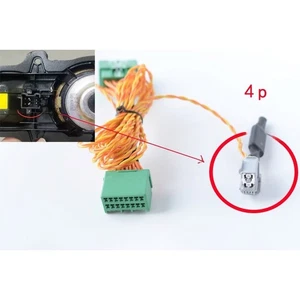 Car Center Speaker Adapter Cable for Volvo Models XC60 S60 V90 16 Pin 4 Hole - Picture 1 of 6