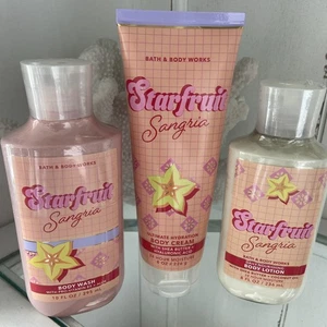 Bath & Body Works Starfruit Sangria Körperpflegeset - Lotion, Körpercreme & Waschgang - Bild 1 von 9