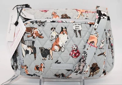 Vera Bradley Little Hipster Crossbody Bag in "Dog Show" Pattern - Image 1 of 4
