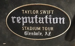 Unbenutzter Taylor Swift Reputation Stadium Tour 7 x 4 gestickter Aufnäher Glendale, AZ - Bild 1 von 3