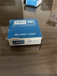 6205-ZZ Kugellager HCH Premium 6205 2Z Schildlager 6205 ZZ ABEC3 - Bild 1 von 4