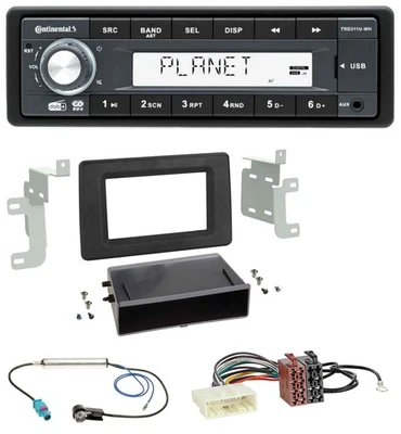 Continental MP3 AUX USB DAB 1DIN Autoradio für Renault Master (ab 2019) - Bild 1 von 4