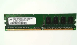 Micron 🔧 1GB DDR2-800 (PC2-6400U) Desktop Memory Modules 🟥 ☆ - Picture 1 of 2