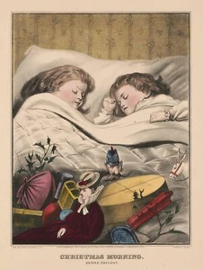 9564.Decoration Poster.Room Wall art.Home decor.Christmas morning toys gifts - Picture 1 of 1