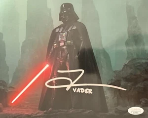 TOM O'CONNELL SIGNED DARTH VADER 8X10 PHOTO STAR WARS OBI WAN KENOBI JSA COA - Picture 1 of 1