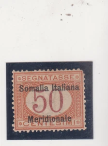 ITALY COLONY SOMALIA, MINT Scott #J6 OG MLH Cat.$85.00 - Picture 1 of 2