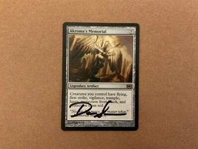 MTG Magic Akroma’s Memorial Signed Artist Proof x1 Future Sight FUT Dan Scott - Image 1 of 2