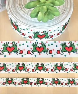 3/8, 5/8, 7/8 & 1.5" (1 YD) Christmas Grosgrain Ribbon - Picture 1 of 1