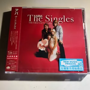 ABBA The Singles The First Fifty Years 2SHM-CD Limited Edition + booklet NEW - Picture 1 of 17