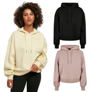 Build your Brand Ladies Organic Oversized Hoody Damen Kapuzenpullover Fleece neu - Bild 1 von 39