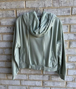 Young Fabulous & Broke Womens Cowl Neck Cropped Hoodie, Size S - Picture 1 of 10