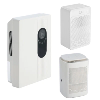 2200ml Portable Dehumidifier with Air Purifier for Condensation Moisture Damp UK - Image 1 of 4