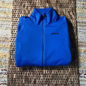 Patagonia Regulator R1 Tech Face Full Zip Fleece Jacket Blue Men’s Size XL - Picture 1 of 4