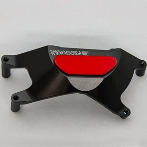 YAMAHA 2015-2017 FJ09 WOODCRAFT CUBIERTA EMBRAGUE PROTECTOR MOTOR - PLACA ROJA - Imagen 1 de 11