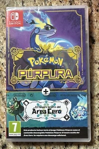 POKEMON PÚRPURA MÁS EXPANSIÓN NINTENDO SWITCH NUEVO - Bild 1 von 2