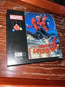 Marvel Puzzle:The Amazing Spider-Man -Holidays (500 Pieces)sealed New - Picture 1 of 4