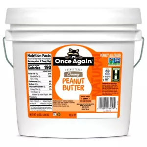 Once Again Nut Butter Salted Natural Creamy Peanut Butter, 9 Pound - Picture 1 of 1
