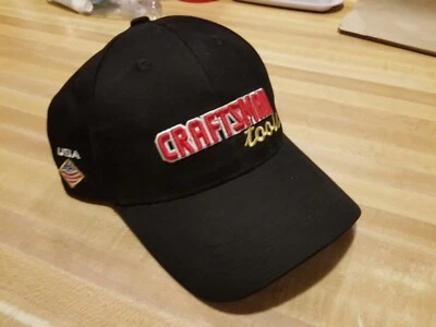 Boné de ferramenta artesão, chapéu de beisebol, preto, tamanho ajustável, EUA, 100% algodão - Imagem 1 de 4