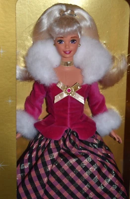 ¡NUEVO! De colección 1996 Avon edición especial Winter Rhapsody Barbie #16353 ~ ¡Desgaste en caja! Foto 1 de 4