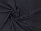 Deep Navy Blue Crepe ITY Knit - Wonderful Soft Drape with Lightly Textured Hand