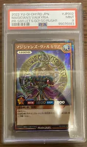 PSA9 - Magician's Valkyria RD/G002-JP002 Rush Duel Prismatic Secret Yu-Gi-Oh! - Picture 1 of 2