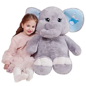 Giant Stuffed Animal Plush Toy,Large 30" Cute Jumbo Soft Toys,Huge Elephant - Picture 1 of 7