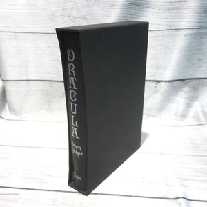 Dracula Bram Stoker FOLIO SOCIETY HC in Slipcase Illustrated 2008 1st Folio Ed - Picture 1 of 8