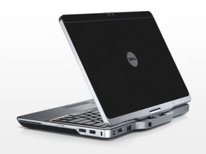 3D CARBON FIBER Vinyl Lid Skin Cover Decal fits Dell Latitude XT3 Laptop - Picture 1 of 1