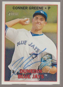 Autogramm 2016 Topps Heritage Min. Lg. Conner Greene - Dunedin Blue Jays - Bild 1 von 1