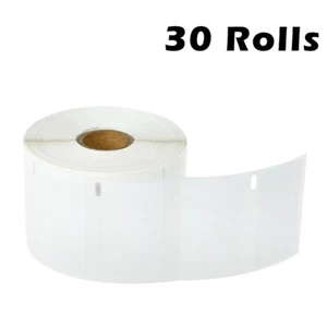 30 rollos 1000 etiquetas multiusos medianas 30334 para máquina de etiquetas DYMO 1-1/4"x2-1/4" - Imagen 1 de 10