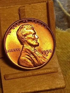 1958-D Lincoln Wheat Cent Featuring DDR/MS/BU and Die Chip Rev Red. - Picture 1 of 24