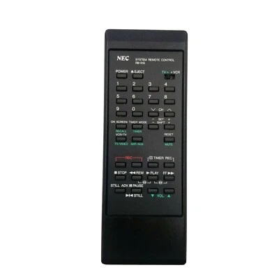 Mando a distancia NEC RB-916 PROBADO VCR TV para RB-916 RTRB916 RB916 reacondicionado Foto 1 de 4