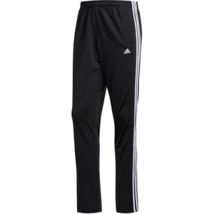 Adidas Men's Black Tricot Track Pants Training 3 Stripe-Color:Black Size S NWT - Picture 1 of 5
