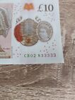 Very Special £10 Note,Rare Numbers 833333, British Note, Collectors, 