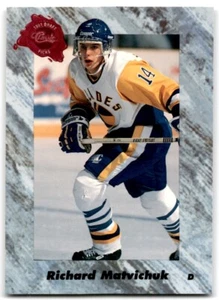 1991-92 Classic Draft Picks Richard Matvichuk Minnesota North Stars #7 - Picture 1 of 2