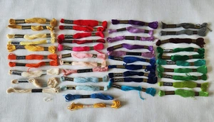 Coats and Clark Cotton Embroidery Floss Thread~Lot of Over 40 Skeins - Picture 1 of 5