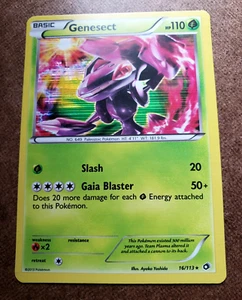 2013 Pokemon TCG Basic Genesect Legendäre Schätze HOLO RARE! FOLIE! #16/113 NP! - Bild 1 von 11