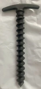 Screw in Tent pegs, Flexible Lightweight Plastic 150mm - Picture 1 of 3