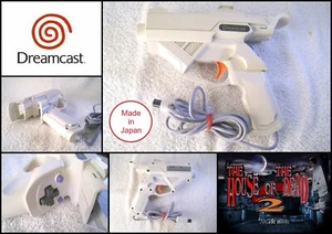 Controlador de pistola de luz oficial SEGA Dreamcast SEGA HKT-7800 blanco - Imagen 1 de 9