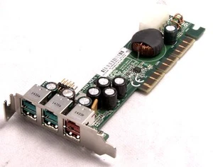 Powered USB Karte HP Compaq 398879-001 AGP, 3xUSB CARD MS-6993 394197-001 Board - Picture 1 of 3