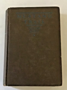 Mustang Trail von Oliver King HC Vintage Cowboy Roman 1933 1. Auflage AL Burt Co - Bild 1 von 7