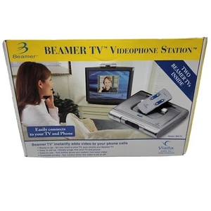 Vialta Beamer TV Videophone Station BM-TV Vintage Video Conference Phone 2 sets - Picture 1 of 12