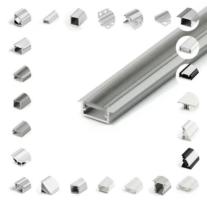 Alu LED Profil Aluminium Leiste Eloxiert Streifen Beleuchtung Kanal Aluprofil - Bild 1 von 57