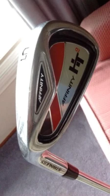 Affinity HT2 Stainless # 5 Iron = LEFT HAND - Image 1 of 4